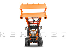 Фронтальный погрузчик Flagman | Флагман LONG Кентавр Т-654 G2 PRO-500 (челюстной c джойстиком)