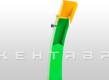 Измельчитель веток коммунальный Flagman | Флагман BX 42S + (кардан 120см/6х6/усиленный/со шпонкой)