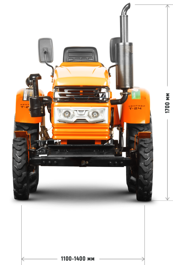 Габариты спереди