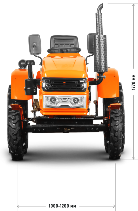 Габариты спереди