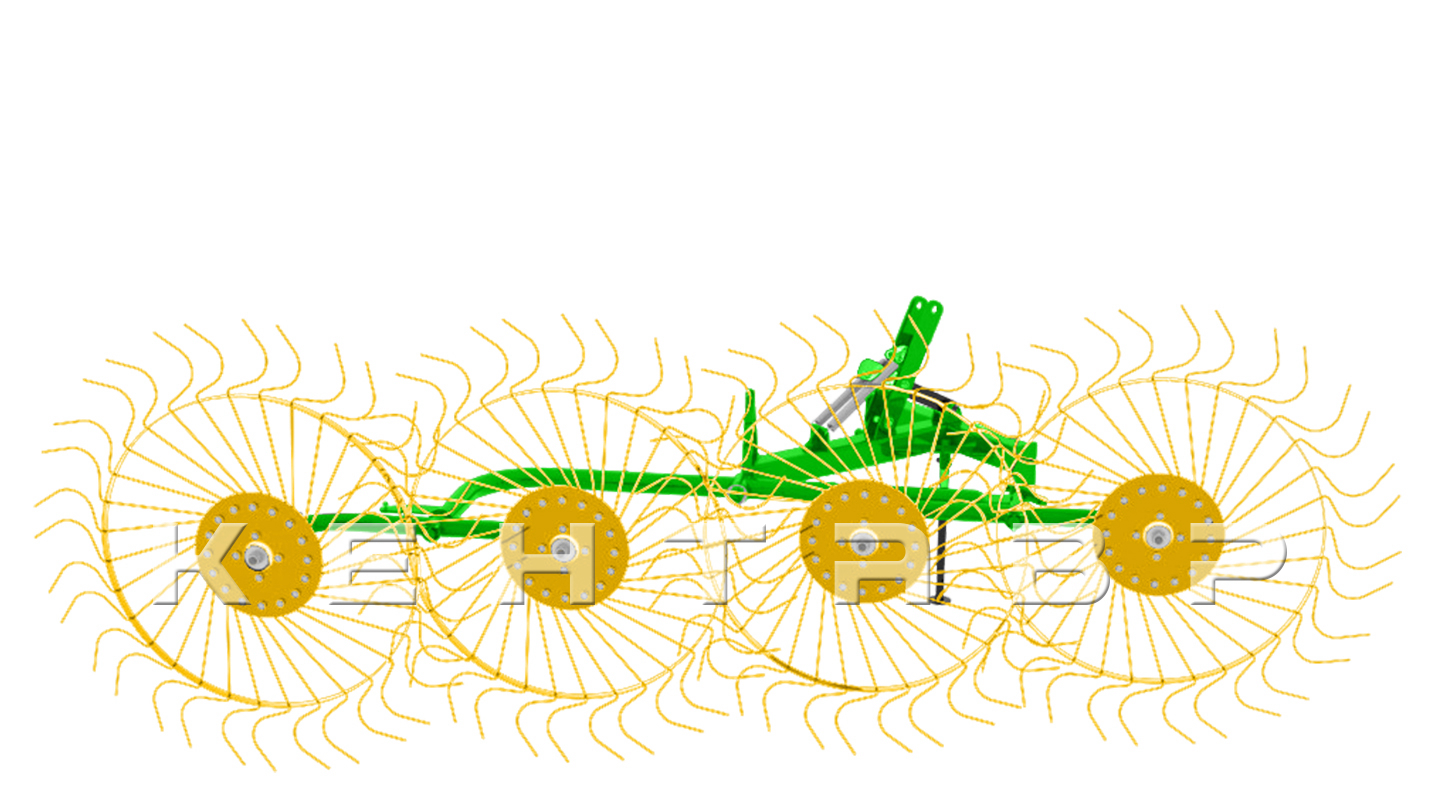 Грабли-сеноворошилки Flagman | Флагман RR-04