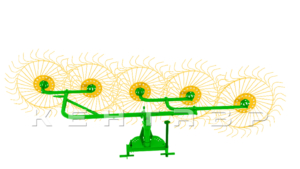 Грабли-сеноворошилки Flagman | Флагман RR-05