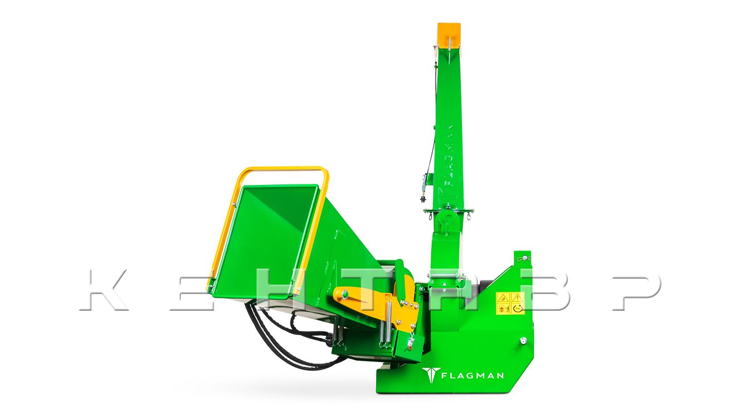 Измельчитель веток коммунальный Flagman | Флагман BX 62 + (кардан 120см/6х6/усиленный/со шпонкой)