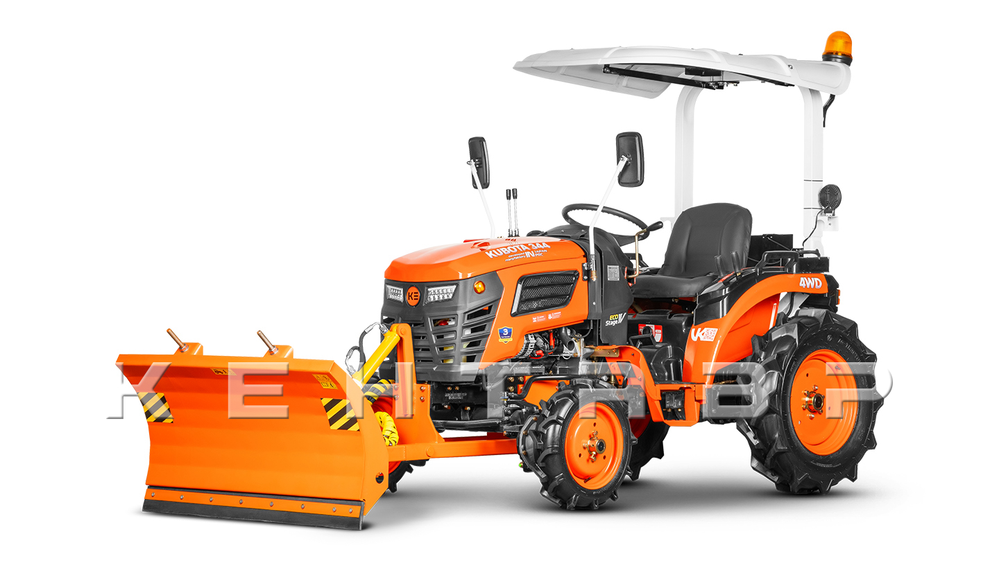 Отвал Flagman | Флагман к трактору Кентавр MASTER Т-4К с пружинными амор. и гидропов. (1,2 м)