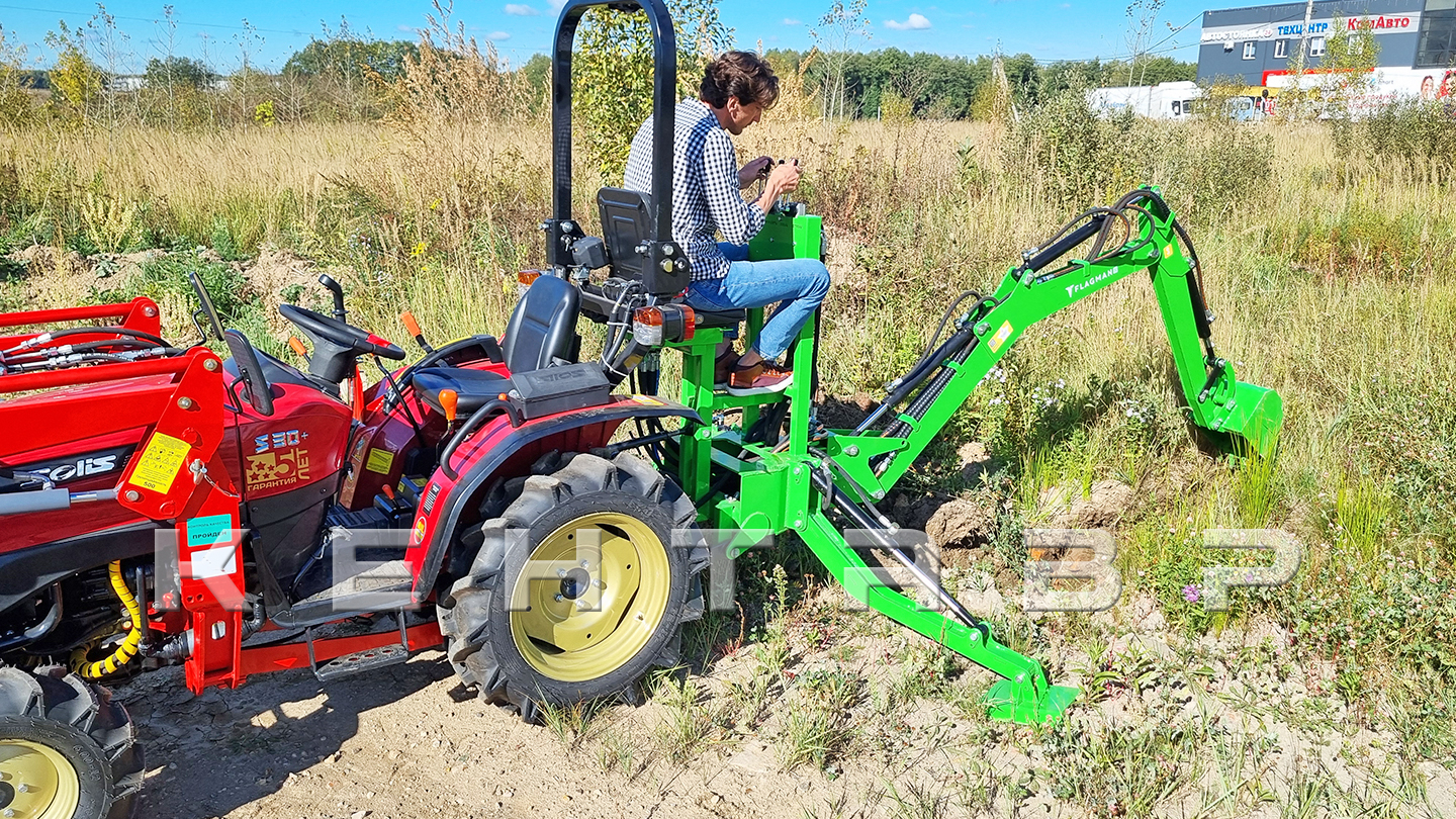 Навесной экскаватор Flagman | Флагман 36/1