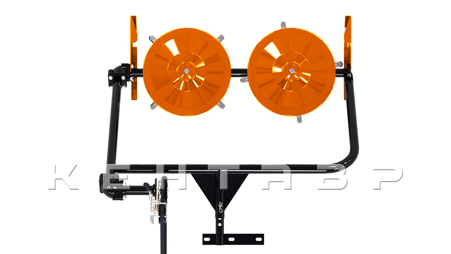 Косилка роторная передненавесная Кентавр КРФ-М1 (0,85 м) к мотоблокам с водяным охл.