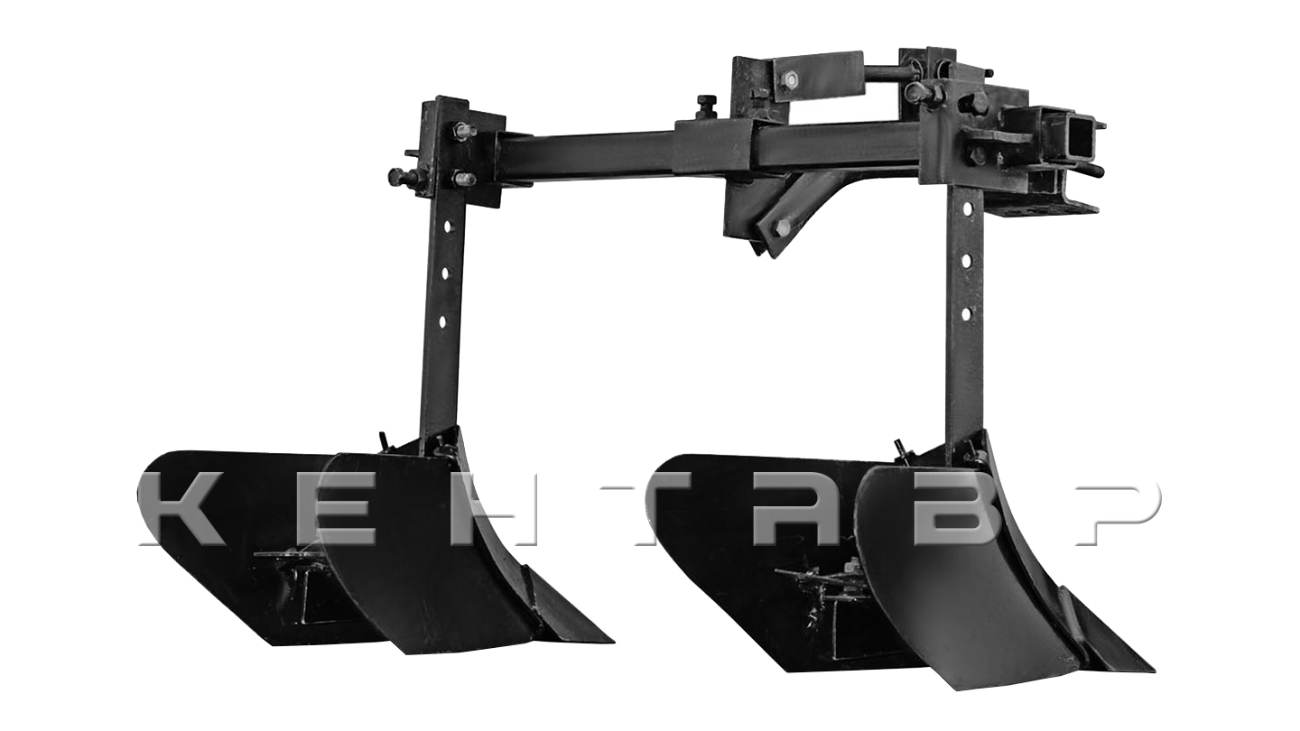 Комплект для окучивания Kerland | Керланд СБ100 к мотоблокам с водяным охл. (Сцепка+рамка+2 окуч.)