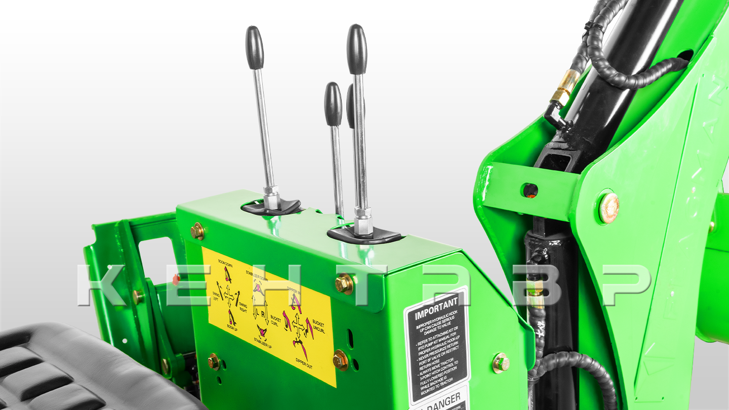 Навесной экскаватор Flagman | Флагман LW6 + захват механический