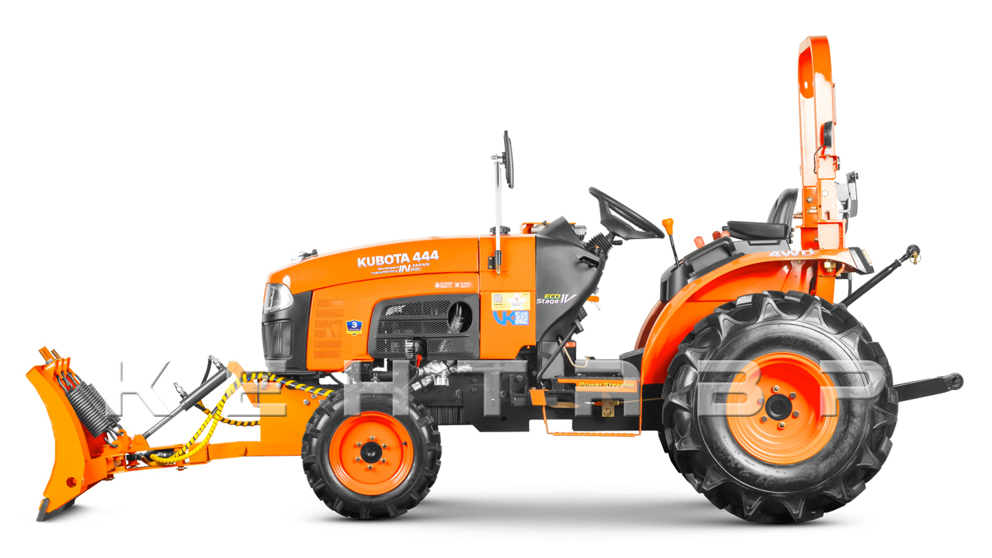 Отвал Flagman | Флагман к трактору Кентавр MASTER Т-444 9+3/HTS с пружинными ам. и гидропов. (1,6 м)