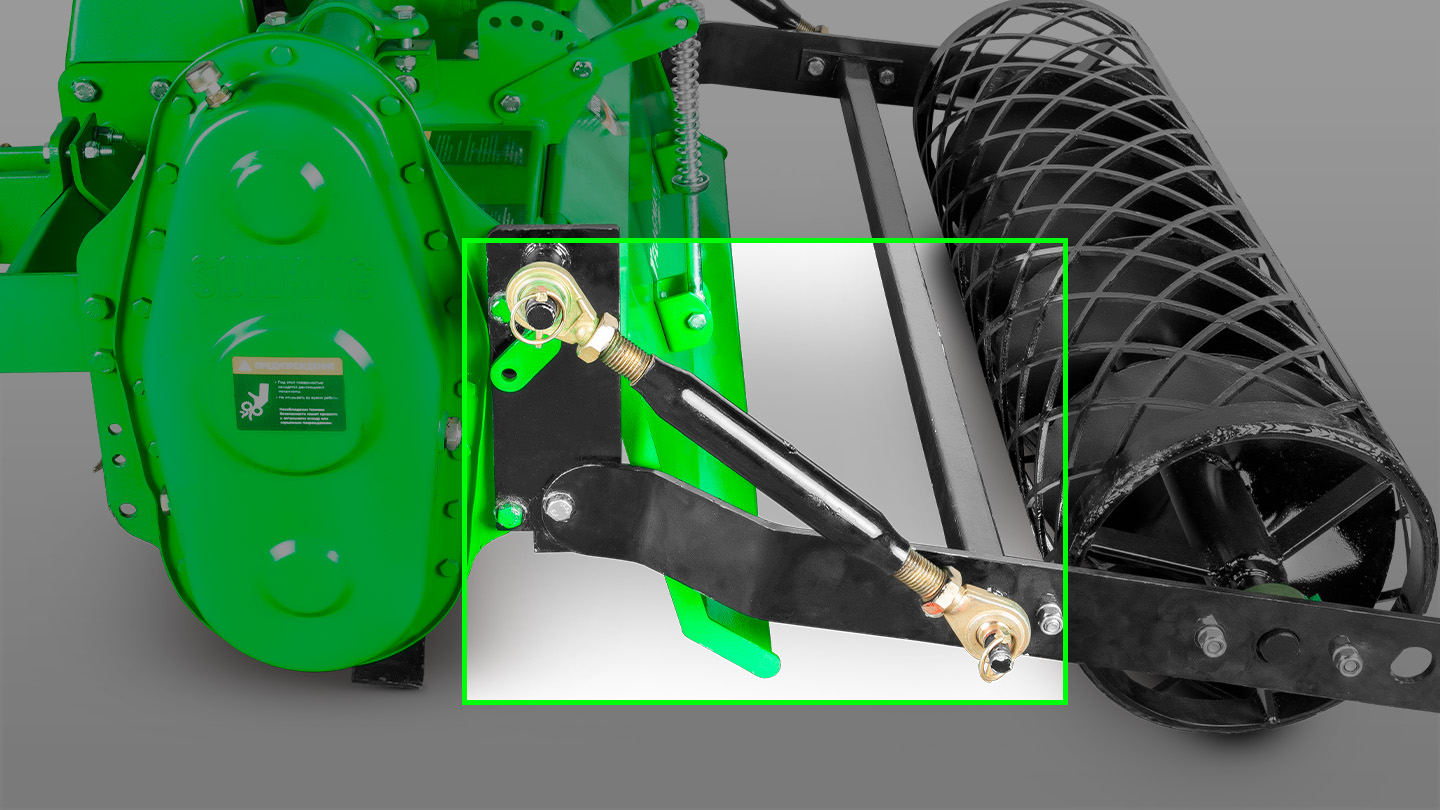 Каток сетчатый для почвофрезы Flagman | Флагман PRO 1650 (1,65 м) 0