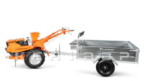 Прицеп Flagman | Флагман ПТМ — 0,5 к мотоблоку/мини-трактору