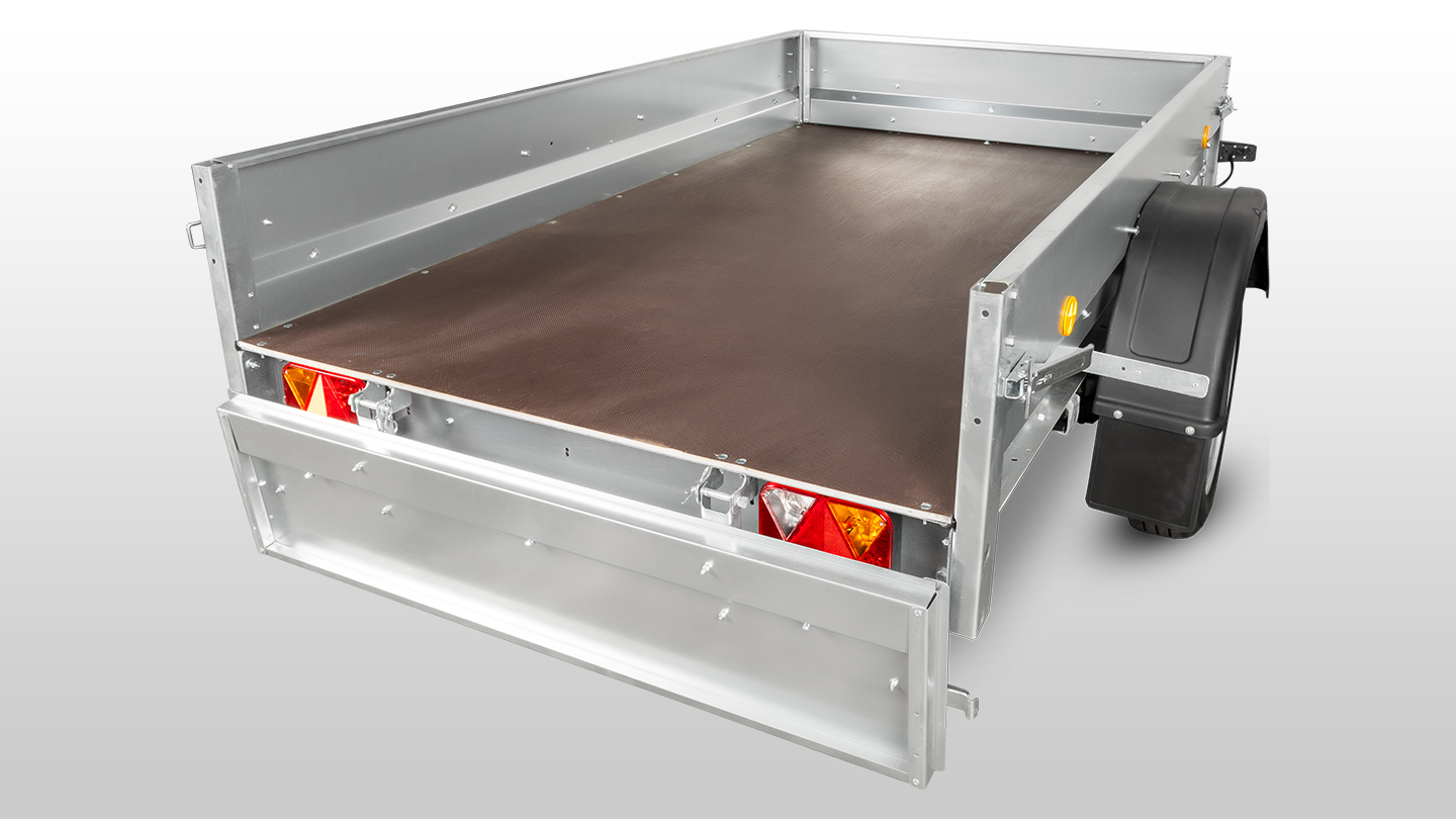 Прицеп Flagman | Флагман ПТТ — 0,5-0,7 с ПТС к мини-трактору (универсальный) 0