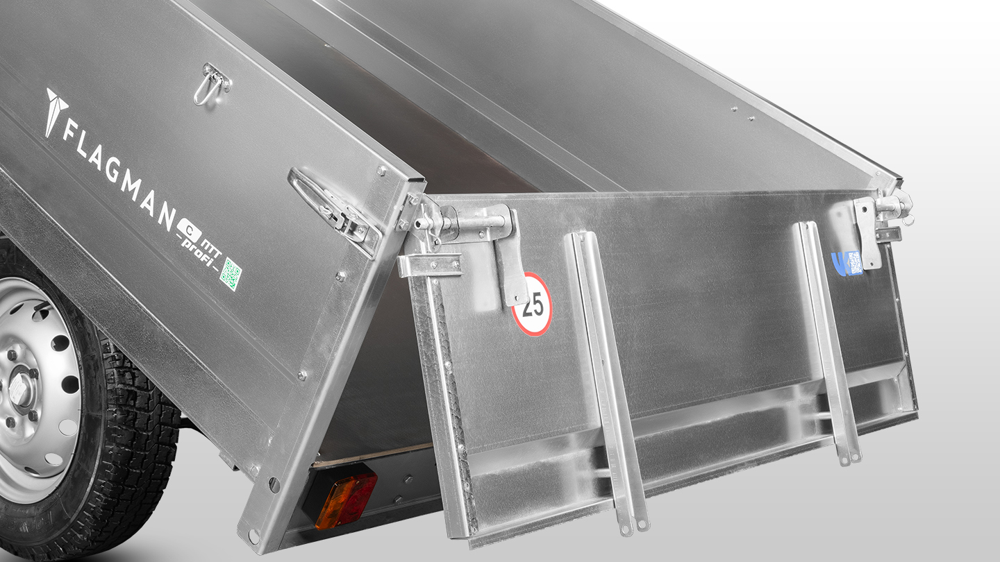 Прицеп Flagman | Флагман C/ПТТ/Р — 1,5 с ПСМ к трактору (самосвальный/рессорный) 0