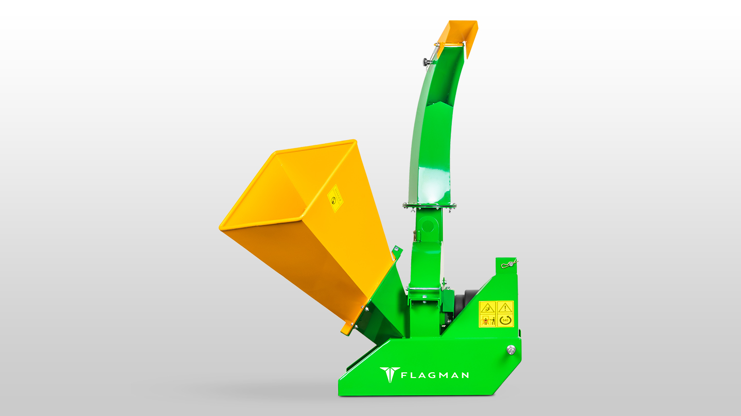 Измельчитель веток коммунальный Flagman | Флагман BX 42S + (кардан 120см/6х6/усиленный/со шпонкой) 0