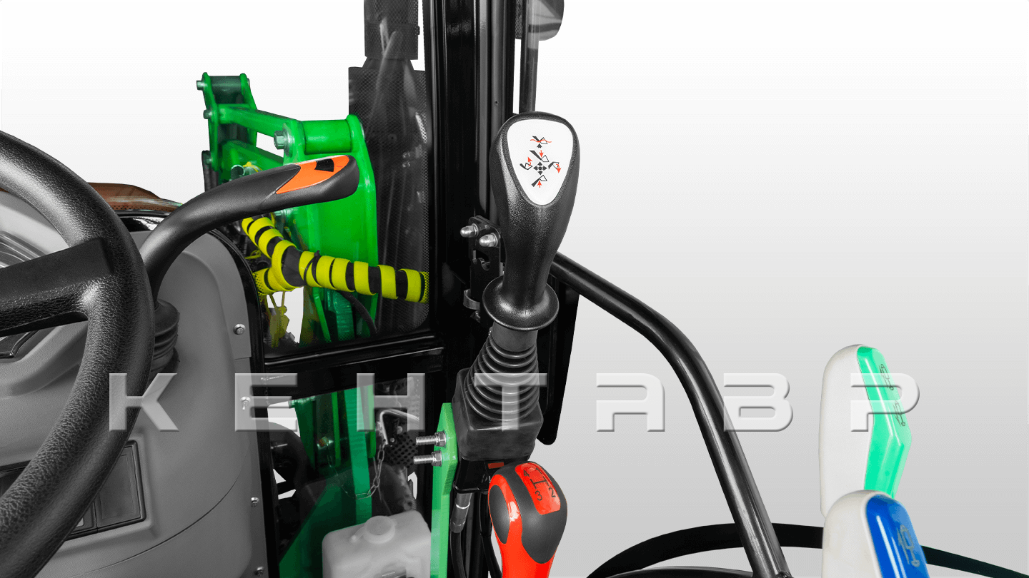 НАВЕСНОЙ ПОГРУЗЧИК УНИВЕРСАЛ ROBUST 650 к трактору LOVOL TB-504/604 челюстной ковш