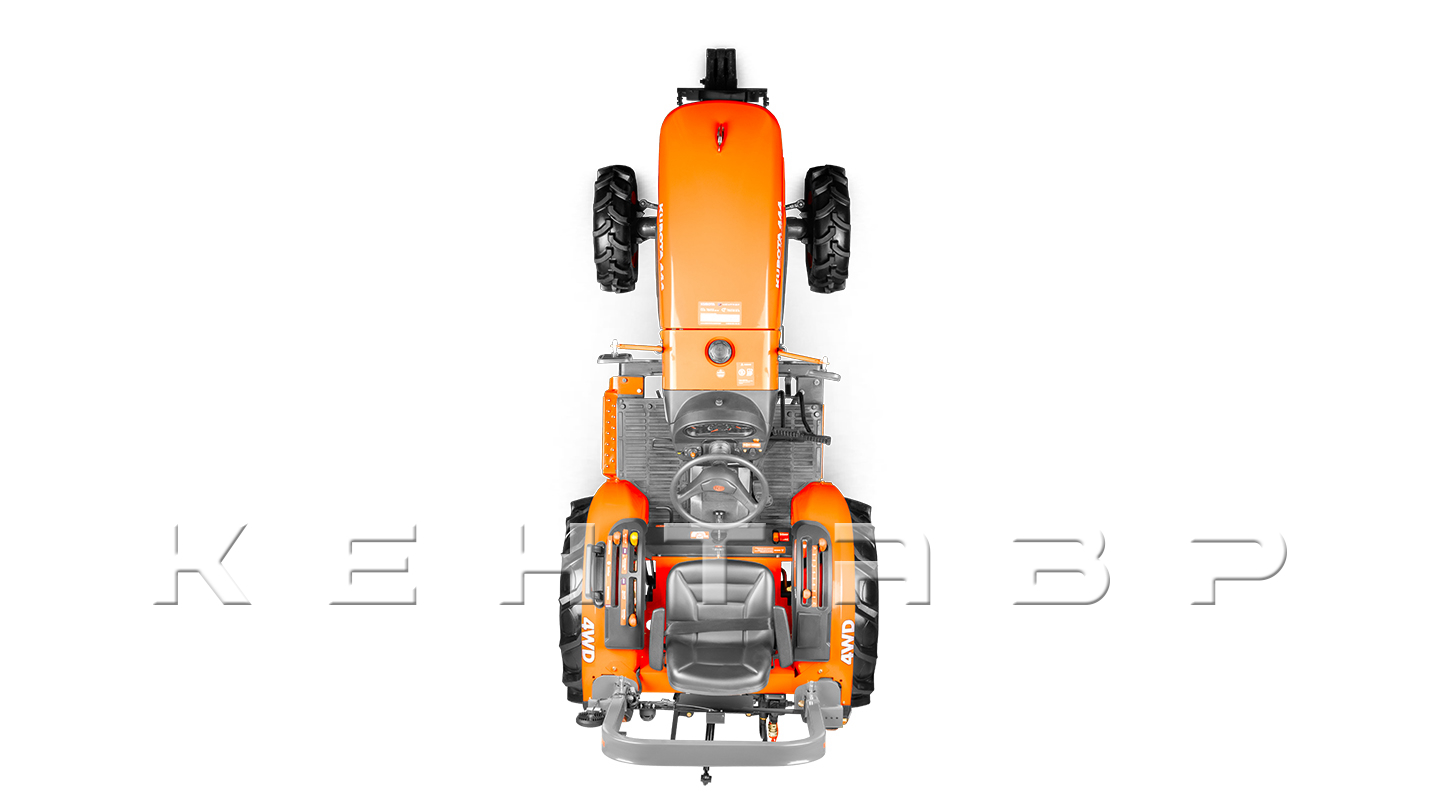 Трактор Кентавр Т-444 MASTER HST (Perkins) STD agri 7,00-12 / 11,2-16 (с ПСМ)